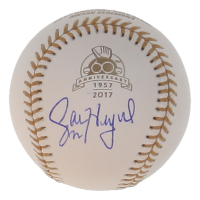 Jason Heyward Signed 2017 Gold Glove Award Ceremony Baseball (JSA) at PristineAuction.com