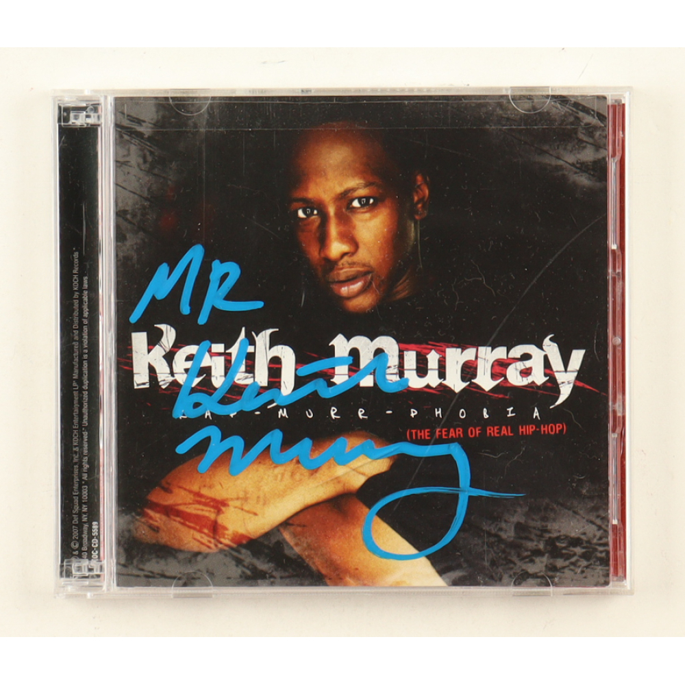 Keith Murray Signed "Rap-Murr-Phobia" CD Album (Beckett) at PristineAuction.com Keith Murray Signed "Rap-Murr-Phobia" CD Album (Beckett) at PristineAuction.com
