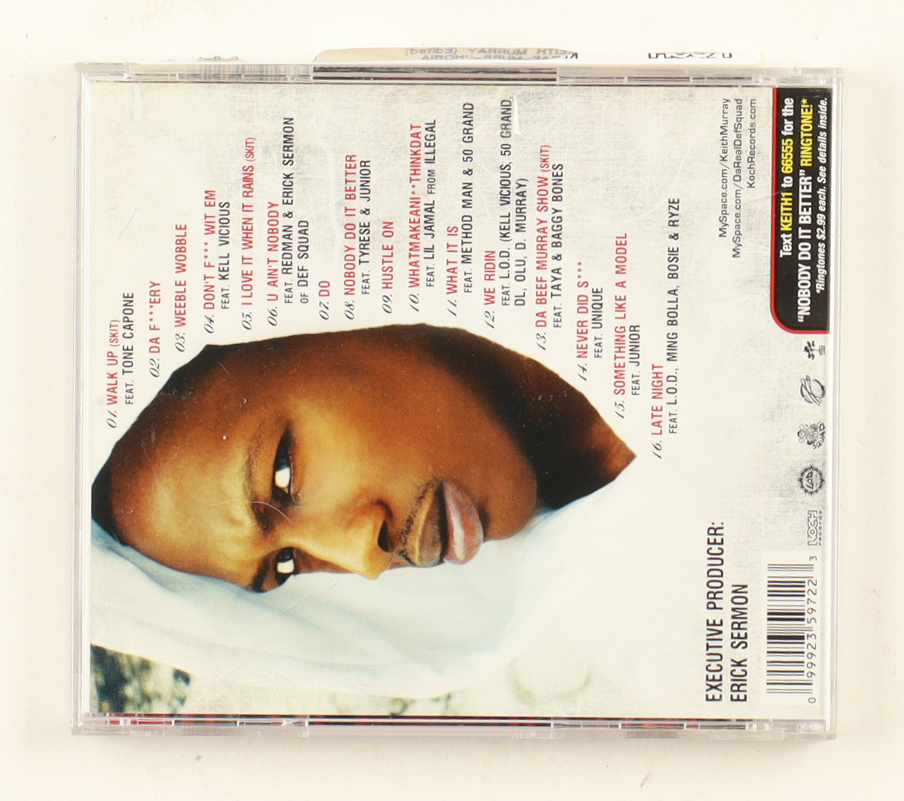 Keith Murray Signed "Rap-Murr-Phobia" CD Album (Beckett) at PristineAuction.com Keith Murray Signed "Rap-Murr-Phobia" CD Album (Beckett) at PristineAuction.com