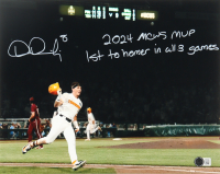 Dylan Dreiling Signed Tennessee Volunteers 11x14 Photo Inscribed "2024 MCWS MVP, 1st TO HOMER IN ALL 3 GAMES" (Beckett) at PristineAuction.com