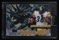 Jerome Bettis 2024 Wild Card Alumination Dino-Might Triceratops #DMTRI1-JB #1/1 at PristineAuction.com