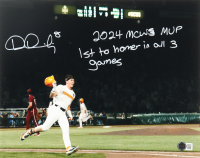 Dylan Dreiling Signed Tennessee Volunteers 11x14 Photo Inscribed "2024 MCWS MVP, 1st TO HOMER IN ALL 3 GAMES" (Beckett) at PristineAuction.com