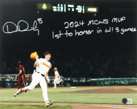 Dylan Dreiling Signed Tennessee Volunteers 11x14 Photo Inscribed "2024 MCWS MVP, 1st TO HOMER IN ALL 3 GAMES" (Beckett) at PristineAuction.com