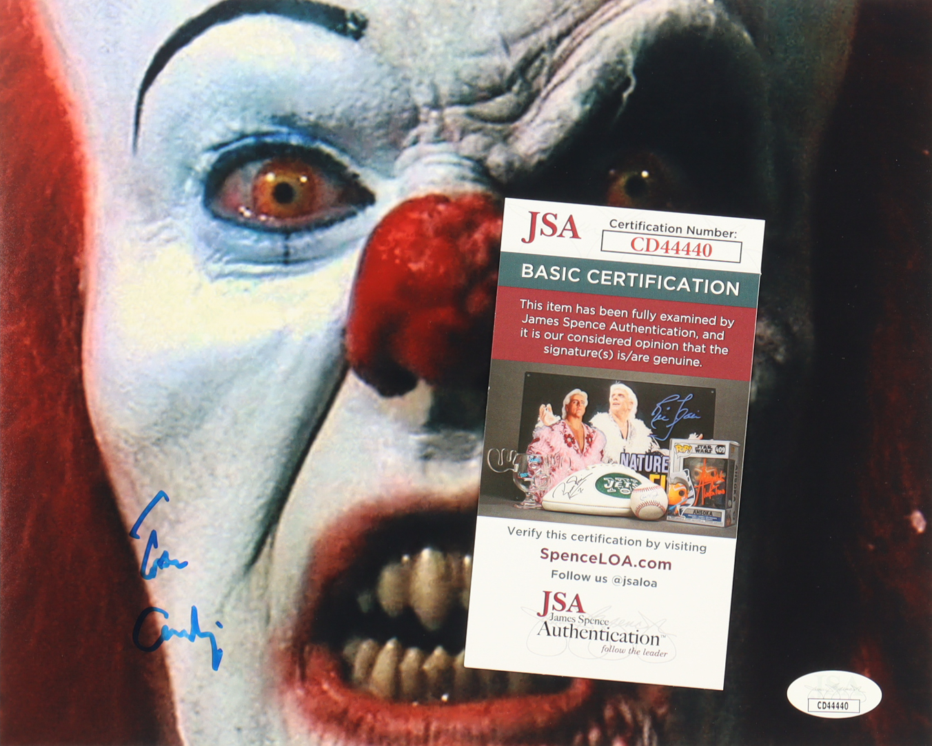 Tim Curry Signed "IT" 8x10 Photo (JSA) at PristineAuction.com Tim Curry Signed "IT" 8x10 Photo (JSA) at PristineAuction.com