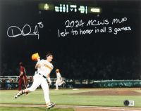 Dylan Dreiling Signed Tennessee Volunteers 11x14 Photo Inscribed "2024 MCWS MVP, 1st TO HOMER IN ALL 3 GAMES" (Beckett) at PristineAuction.com