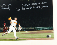 Dylan Dreiling Signed Tennessee Volunteers 11x14 Photo Inscribed "2024 MCWS MVP, 1st TO HOMER IN ALL 3 GAMES" (Beckett) at PristineAuction.com