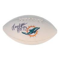 Larry Little Signed Dolphins Logo Football Inscribed "HOF '93" (JSA) at PristineAuction.com