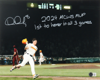 Dylan Dreiling Signed Tennessee Volunteers 11x14 Photo Inscribed "2024 MCWS MVP, 1st TO HOMER IN ALL 3 GAMES" (Beckett) at PristineAuction.com