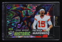 Patrick Mahomes II 2024 Wild Card Alumination Dino-Might Historic Tie-Dye Lasers #PHPTE3-PM #1/3 at PristineAuction.com