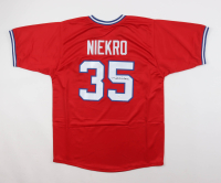 Phil Niekro Signed Jersey (JSA) at PristineAuction.com