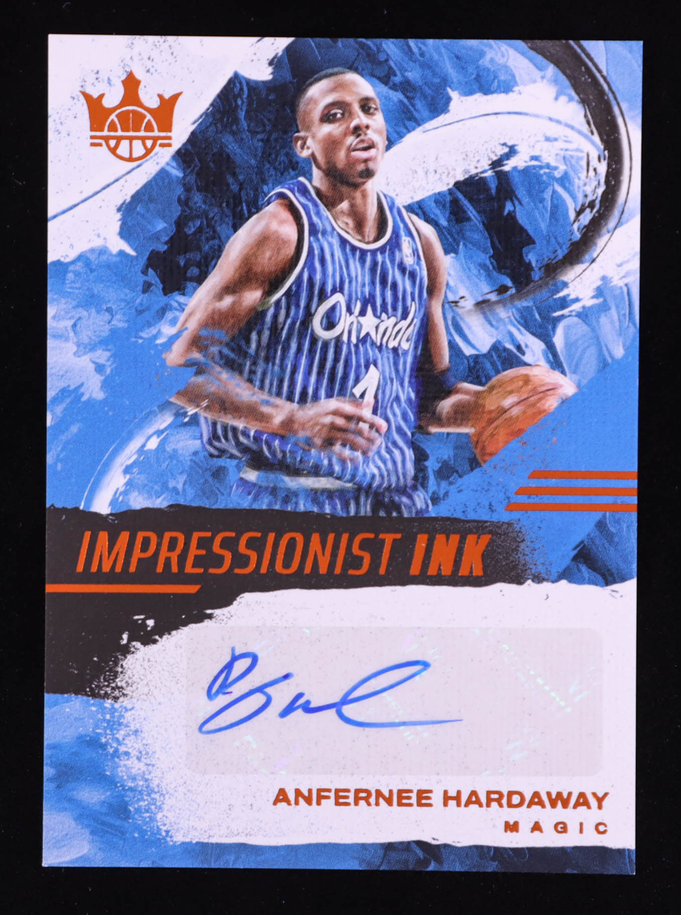 Anfernee Hardaway 2024-25 Court Kings Impressionist Ink Amber #19 #35/49 at PristineAuction.com Anfernee Hardaway 2024-25 Court Kings Impressionist Ink Amber #19 #35/49 at PristineAuction.com