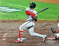 Jorge Soler Signed Braves 11x14 Photo Inscribed "2021 WS MVP" (LGC) at PristineAuction.com