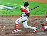 Jorge Soler Signed Braves 11x14 Photo Inscribed "2021 WS MVP" (LGC) at PristineAuction.com