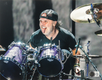 Lars Ulrich Signed 8x10 Photo (Beckett) at PristineAuction.com