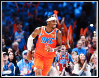 Shai Gilgeous-Alexander Signed Thunder 11x14 Photo (JSA) at PristineAuction.com