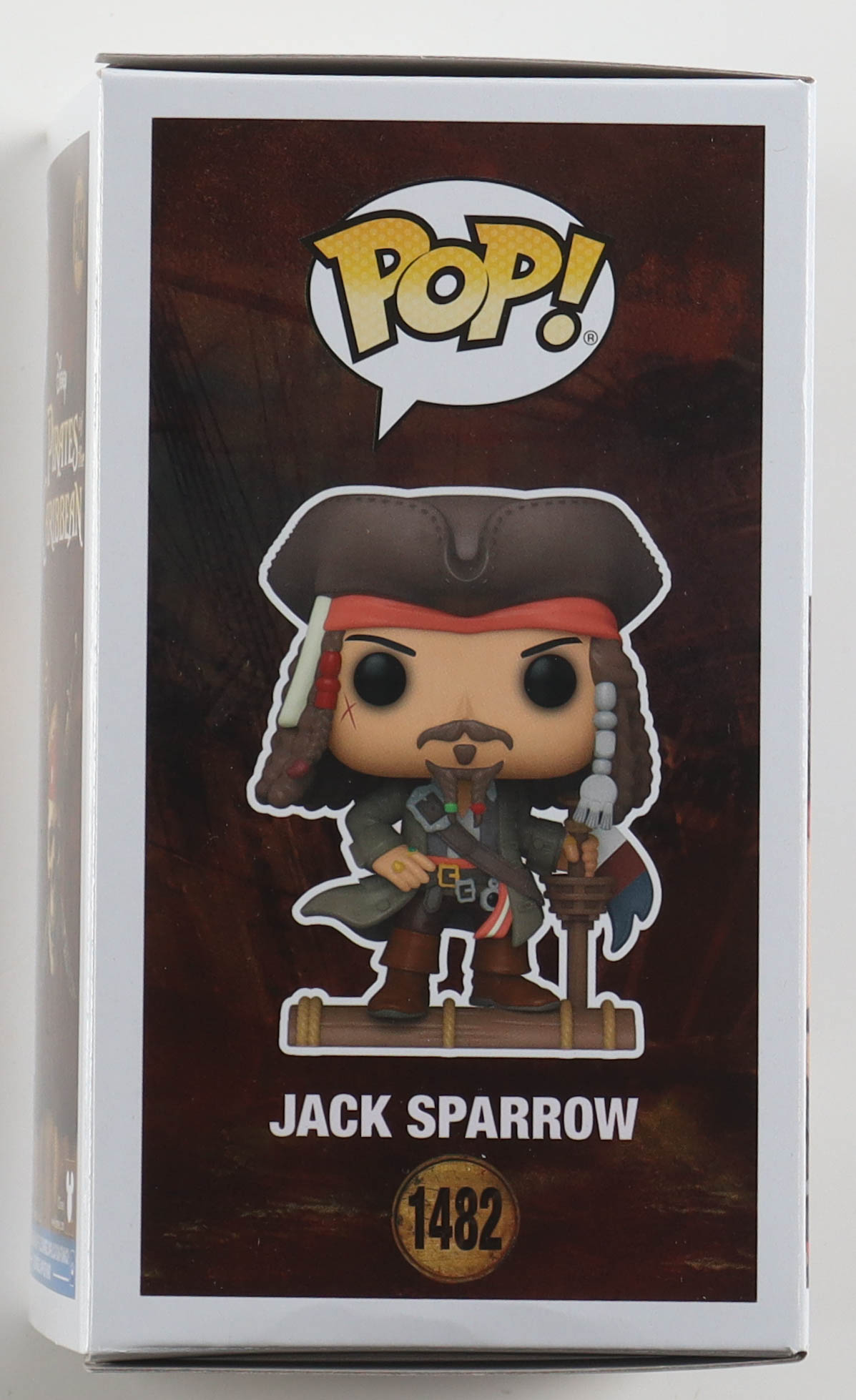 Johnny Depp Signed "Pirates of the Caribbean" #1482 Jack Sparrow Funko Pop! Vinyl Figure (Beckett) at PristineAuction.com Johnny Depp Signed "Pirates of the Caribbean" #1482 Jack Sparrow Funko Pop! Vinyl Figure (Beckett) at PristineAuction.com