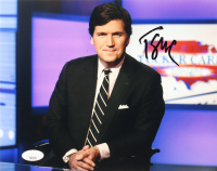 Tucker Carlson Signed 8x10 Photo (JSA) at PristineAuction.com