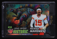 Patrick Mahomes II 2024 Wild Card Alumination Dino-Might Prehistoric Stegosaurus #PHSTG2-PM #1/1 at PristineAuction.com