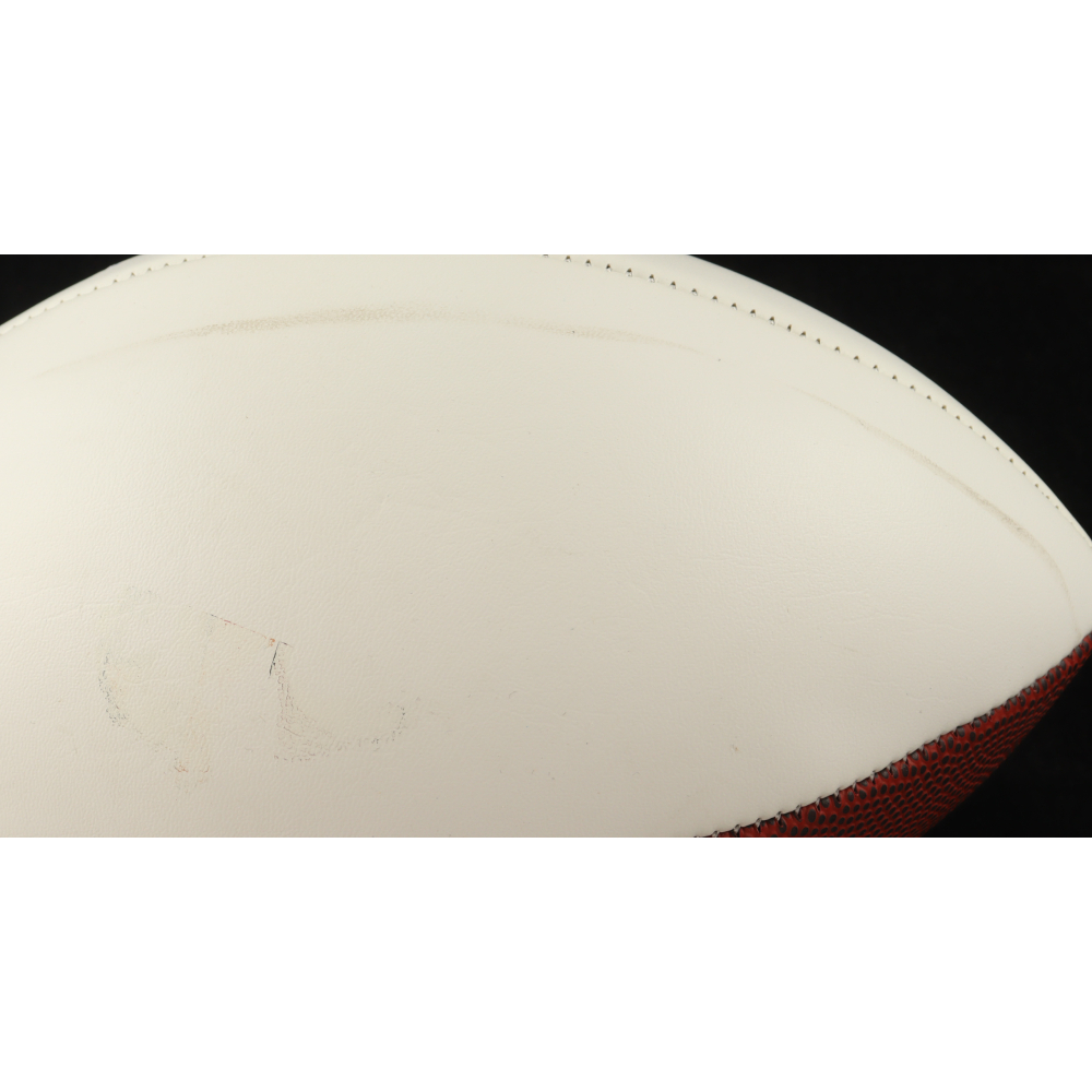 Michael Vick Signed Steelers Logo Football (JSA) at PristineAuction.com