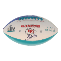 Tyreek Hill Signed Super Bowl LIV Champions Logo Football (JSA) at PristineAuction.com