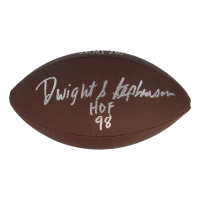 Dwight Stephenson Signed NFL Football Inscribed "HOF 98" (Schwartz) at PristineAuction.com