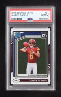 Jayden Daniels 2024 Donruss Optic #248 RC (PSA 10) at PristineAuction.com