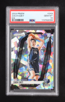 Zach Edey 2024-25 Panini Prizm Prizms Ice #249 RC (PSA 10) at PristineAuction.com