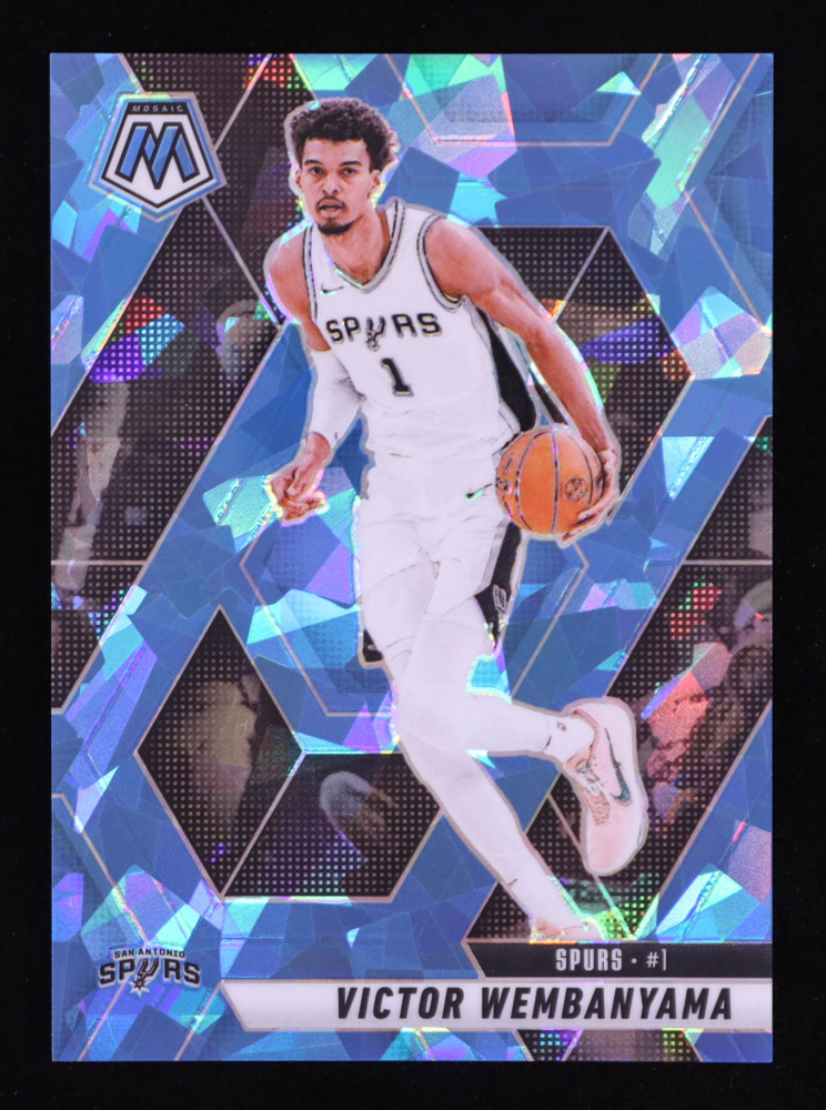 Victor Wembanyama 2024-25 Panini Mosaic Mosaic Ice #31 #088/125