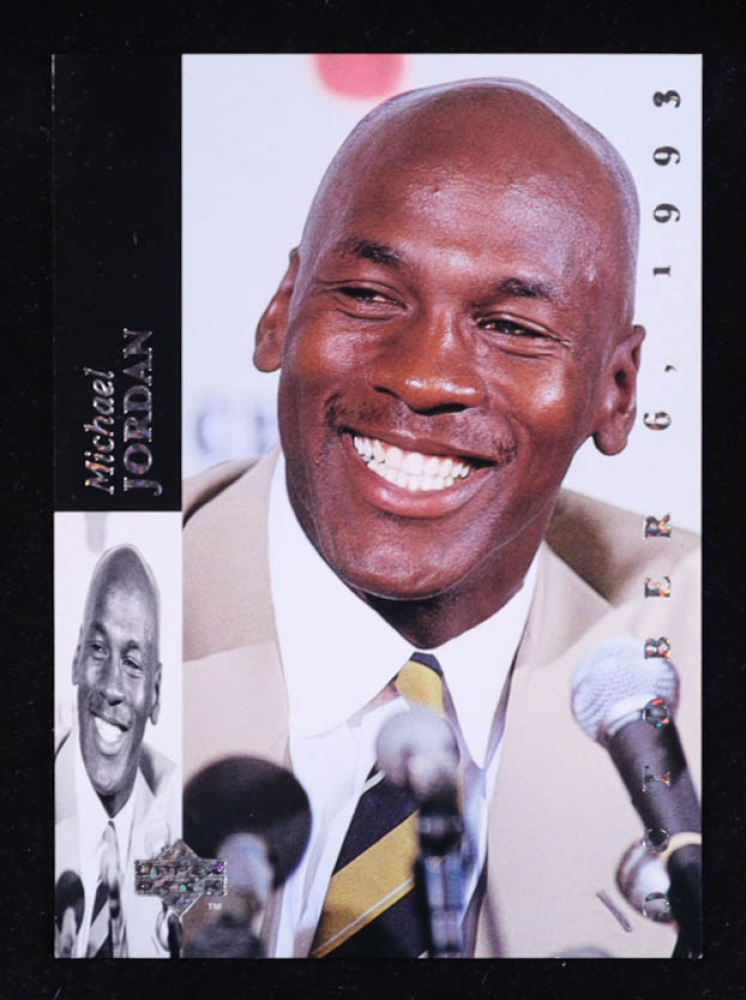 Michael Jordan 1993 Upper Deck Special Edition #MJR1 Retirement