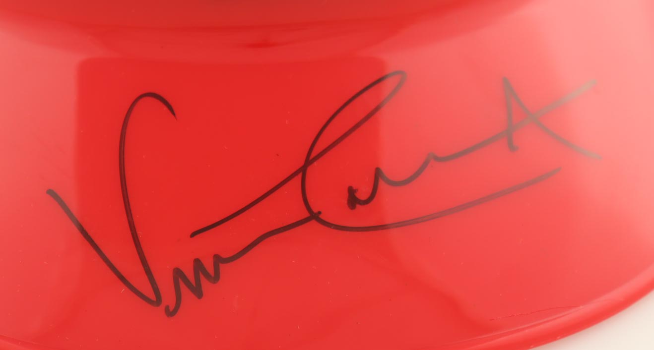 Vince Coleman Signed Cardinals Full-Size Batting Helmet (Schwartz) at PristineAuction.com Vince Coleman Signed Cardinals Full-Size Batting Helmet (Schwartz) at PristineAuction.com