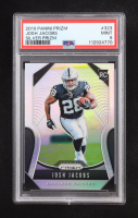 Josh Jacobs 2019 Panini Prizm Prizms #323 RC (PSA 9) at PristineAuction.com