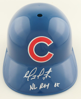 Geovany Soto Signed Cubs Full-Size Batting Helmet Inscribed "NL ROY 08" (Schwartz) at PristineAuction.com