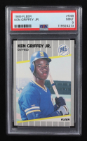 Ken Griffey Jr. 1989 Fleer #548 RC (PSA 9) at PristineAuction.com