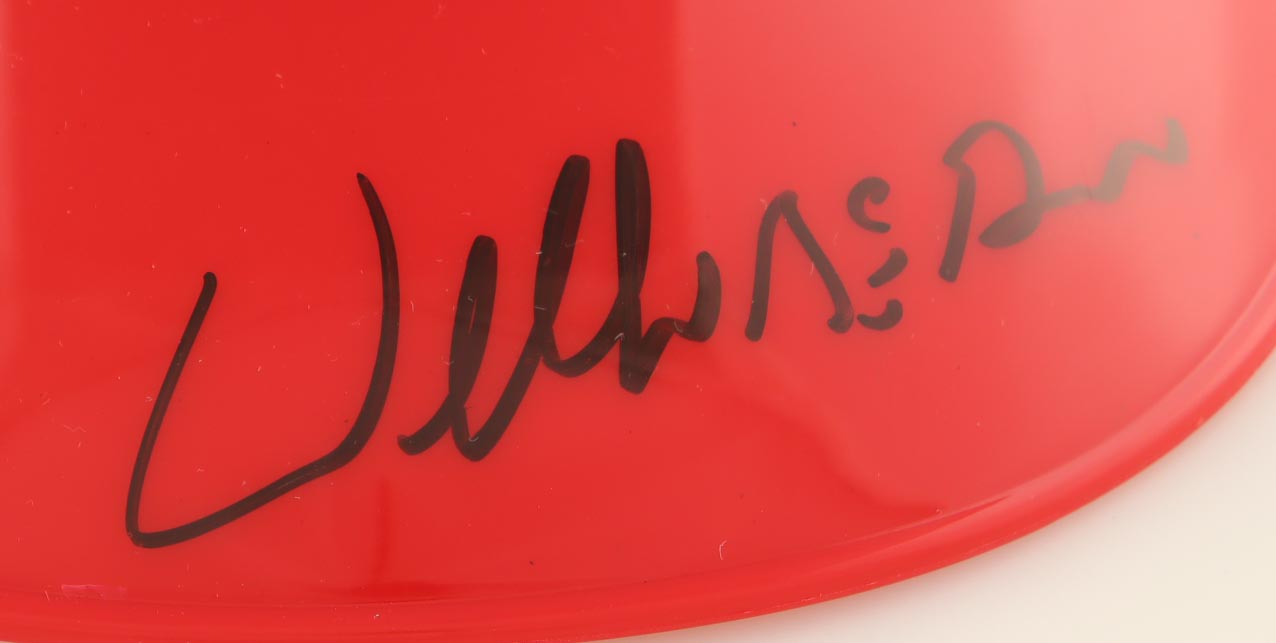 Willie McGee Signed Cardinals Full-Size Batting Helmet (Schwartz) at PristineAuction.com Willie McGee Signed Cardinals Full-Size Batting Helmet (Schwartz) at PristineAuction.com