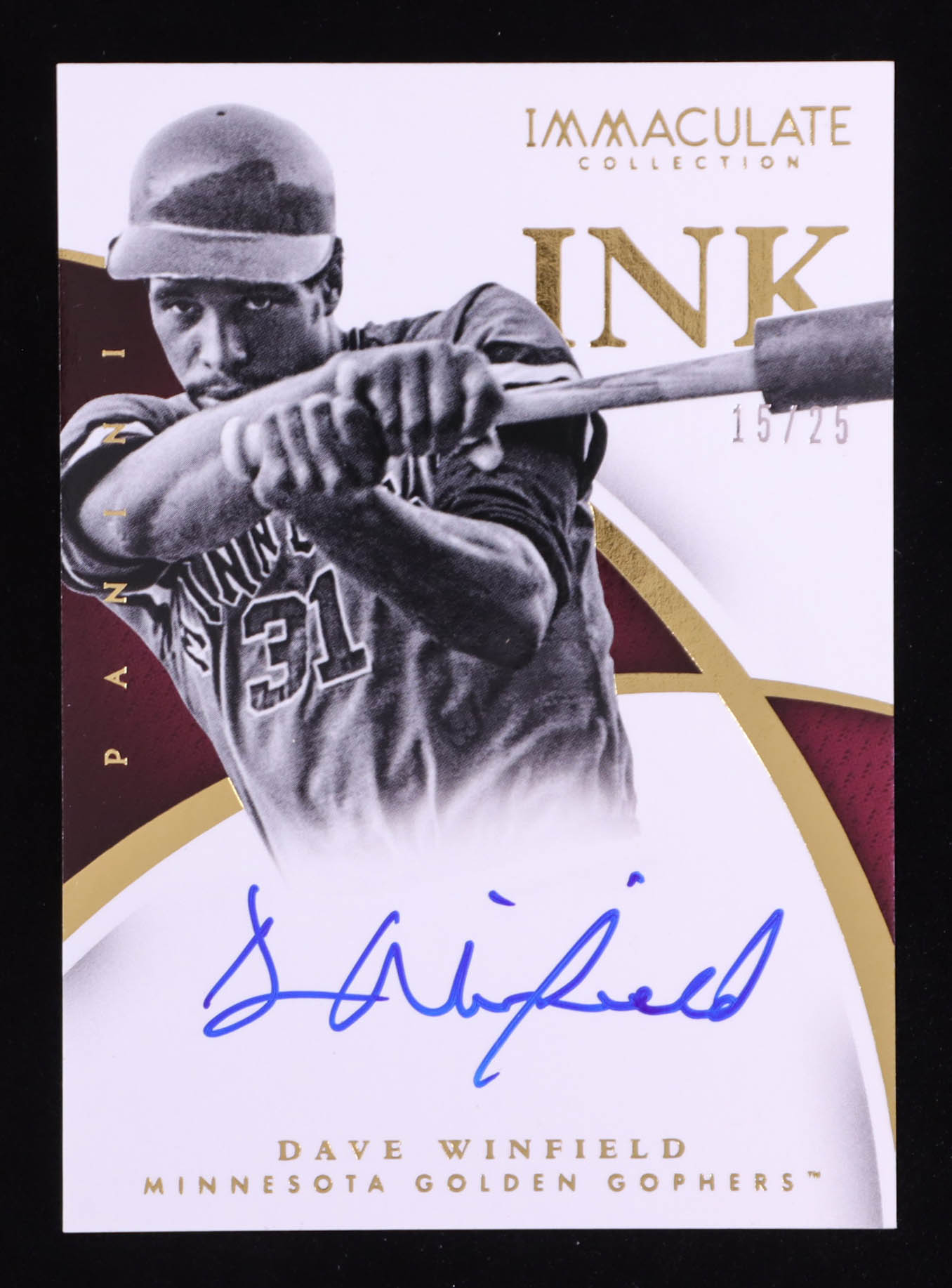 Dave Winfield 2015 Immaculate Collection Collegiate Multisport INK #22 #15/25 at PristineAuction.com Dave Winfield 2015 Immaculate Collection Collegiate Multisport INK #22 #15/25 at PristineAuction.com