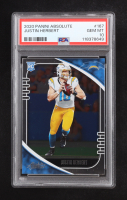 Justin Herbert 2020 Panini Absolute #167 RC (PSA 10) at PristineAuction.com