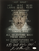 Larry Thomas Signed "Seinfeld" 11x14 Photo Inscribed "No Soup For You!" (JSA) at PristineAuction.com