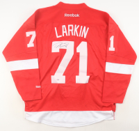 Dylan Larkin Signed Red Wings Reebok Authentic Jersey (PSA) at PristineAuction.com