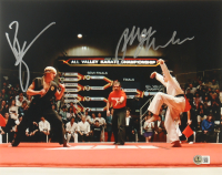 William Zabka & Ralph Macchio Signed "The Karate Kid" 11x14 Photo (Beckett) at PristineAuction.com