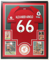 Trent Alexander-Arnold Signed Liverpool Custom Framed Jersey Display (Beckett) at PristineAuction.com