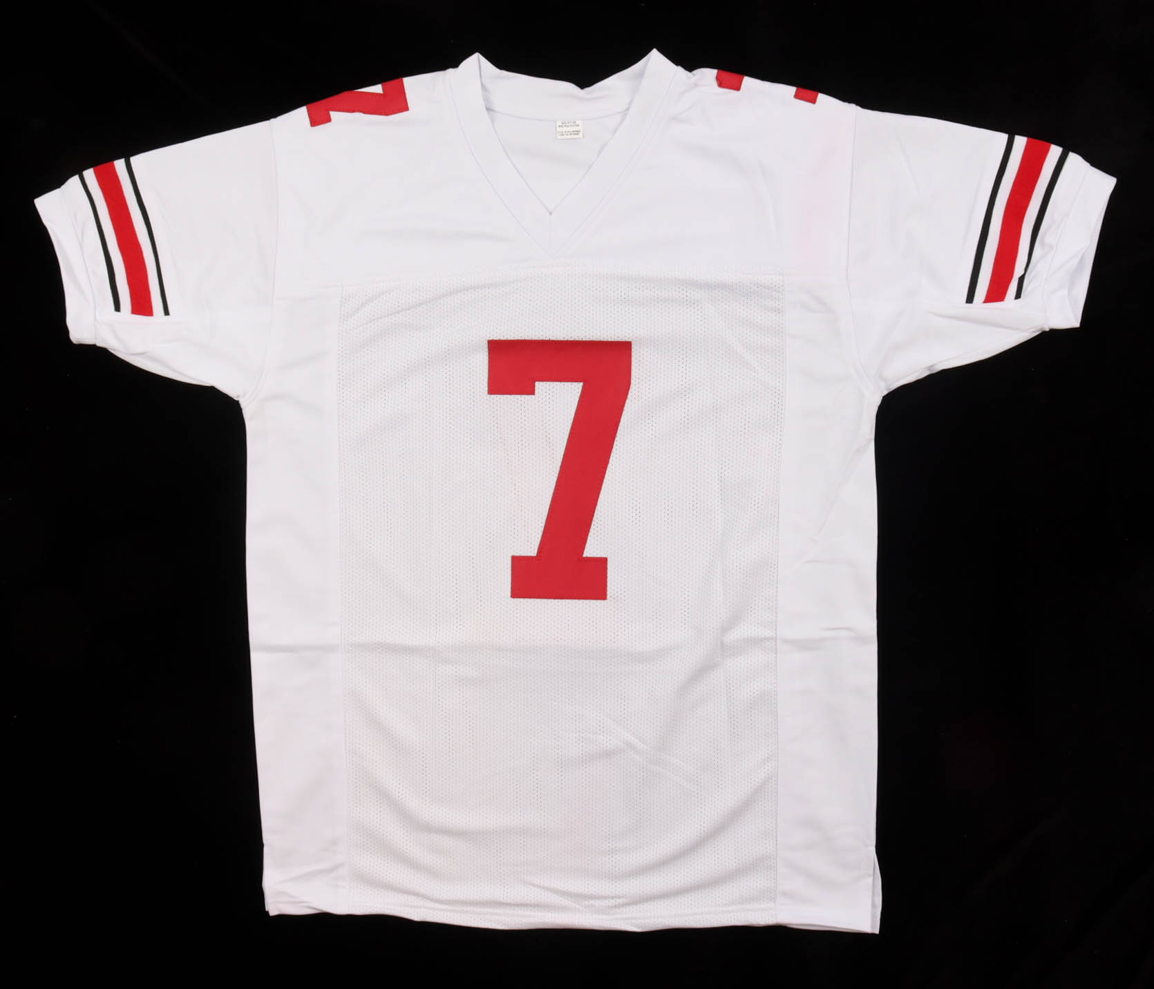 Dwayne Haskins Jr. Signed Jersey Inscribed "2019 Rose Bowl MVP" (Beckett) at PristineAuction.com Dwayne Haskins Jr. Signed Jersey Inscribed "2019 Rose Bowl MVP" (Beckett) at PristineAuction.com