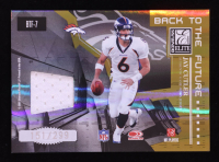 John Elway / Jay Cutler 2007 Donruss Elite Back to the Future Jerseys #7 #151/299 at PristineAuction.com