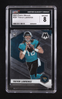 Trevor Lawrence 2021 Panini Mosaic #301 RC (CGC 8) at PristineAuction.com