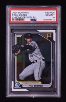 Paul Skenes 2024 Bowman Chrome Prospects #BCP125 RC (PSA 10) at PristineAuction.com