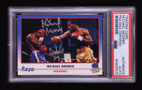 Michael Moorer Signed 1991 Kayo #207 "Double M" (PSA Authentic) at PristineAuction.com