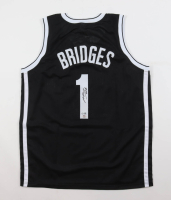 Mikal Bridges Signed Jersey (PSA & USA SM) at PristineAuction.com