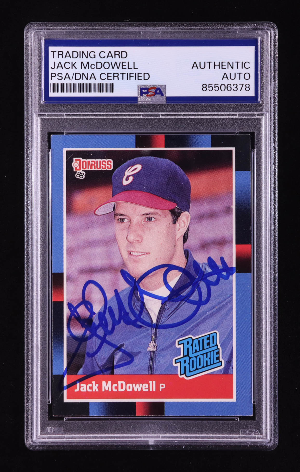 Jack McDowell Signed 1988 Donruss Rated Rookie #47 RC (PSA Authentic) at PristineAuction.com Jack McDowell Signed 1988 Donruss Rated Rookie #47 RC (PSA Authentic) at PristineAuction.com