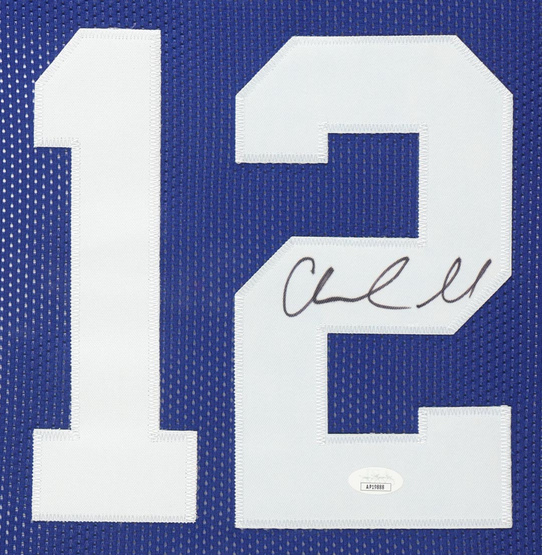 Andrew Luck Signed Colts Custom Framed Jersey Display (JSA) at PristineAuction.com Andrew Luck Signed Colts Custom Framed Jersey Display (JSA) at PristineAuction.com