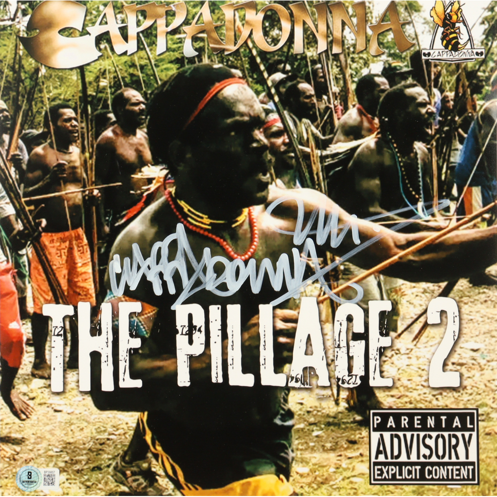 Cappadonna Signed "The Pillage 2" 12x12 Photo (Beckett) at PristineAuction.com Cappadonna Signed "The Pillage 2" 12x12 Photo (Beckett) at PristineAuction.com