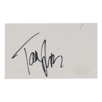 Tanya Roberts Signed 3x5 Cut (ACOA) at PristineAuction.com